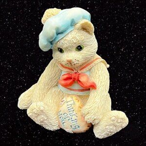 Enesco Calico Kitten Thinking of You Figurine Priscilla Hillman Figurine 2.5”T